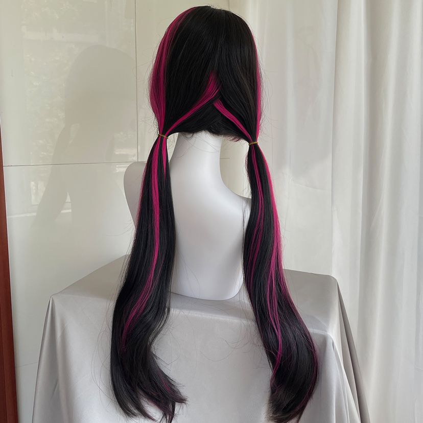 High Quality Movie Draculaura  - Cosplay Anime Pink Hair ulasan dan harga
