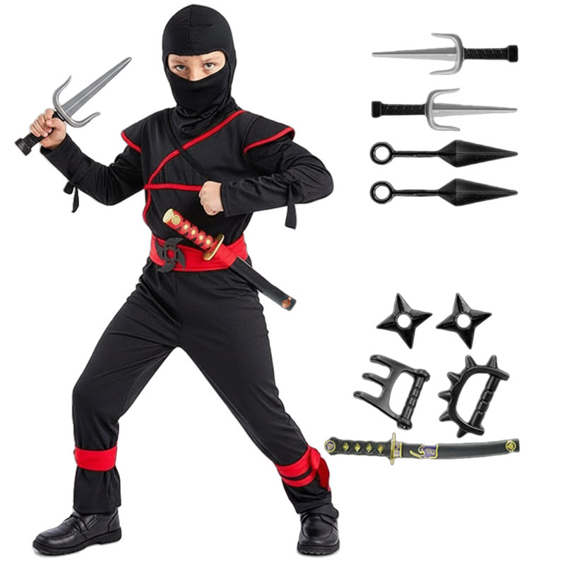 Japanese Samurai Costume for K - Anime Cosplay Kid ulasan dan harga