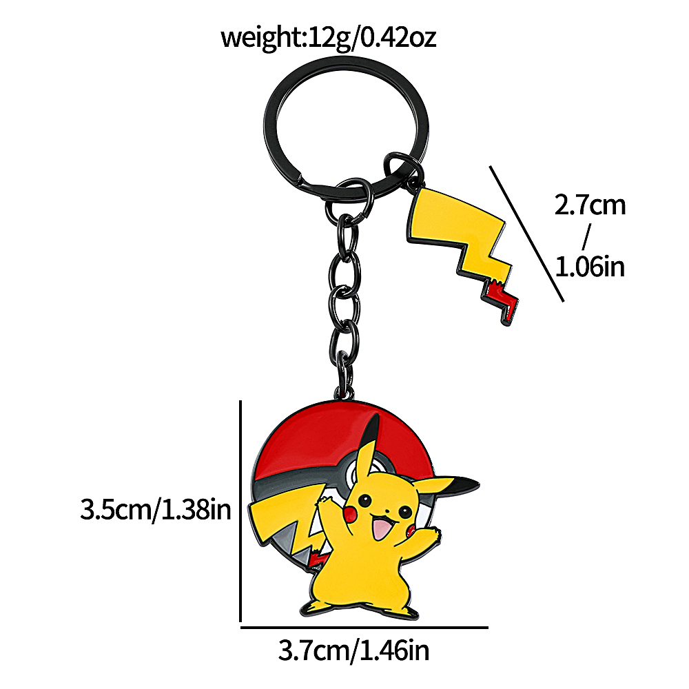 Anime Figure Pikachu Keychain  - Anime Cosplay Girlfriend ulasan dan harga